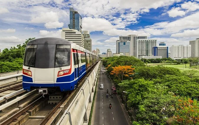 SkyTrain of Silom