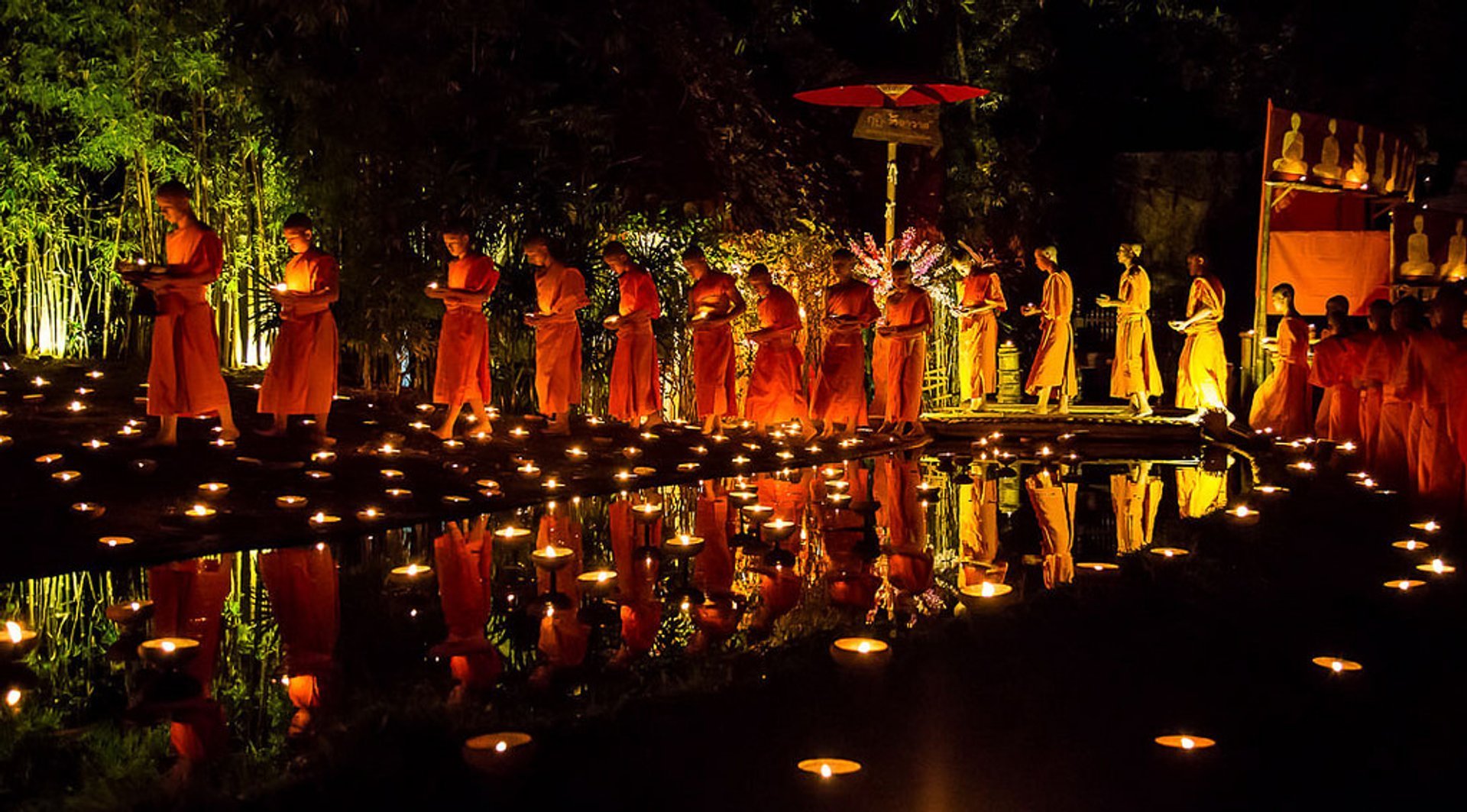 Picture of the Thailand Visakha Bucha Day